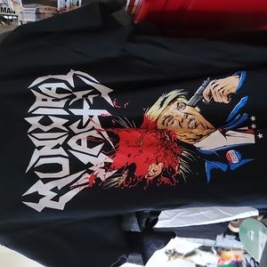 Original Municipal Waste Walls Of Death Shirt Medium